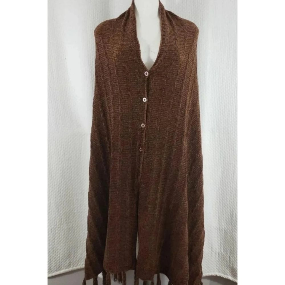 Lularoe Brown Mimi shawl poncho